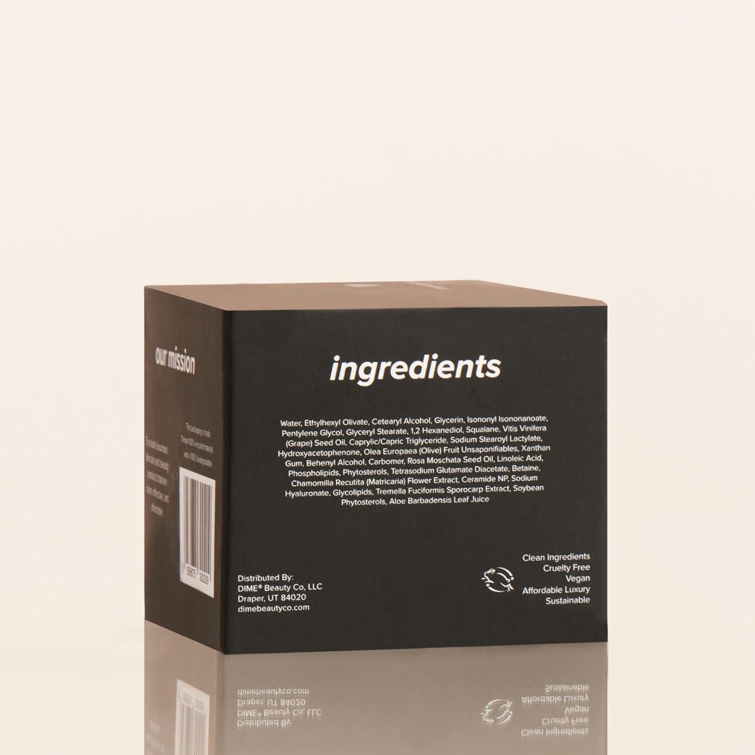 imageDIME Beauty Restorative Night Cream Facial Moisturizer with Ceramides and Sea Buckthorn 17 oz 50 ml in PumpPump