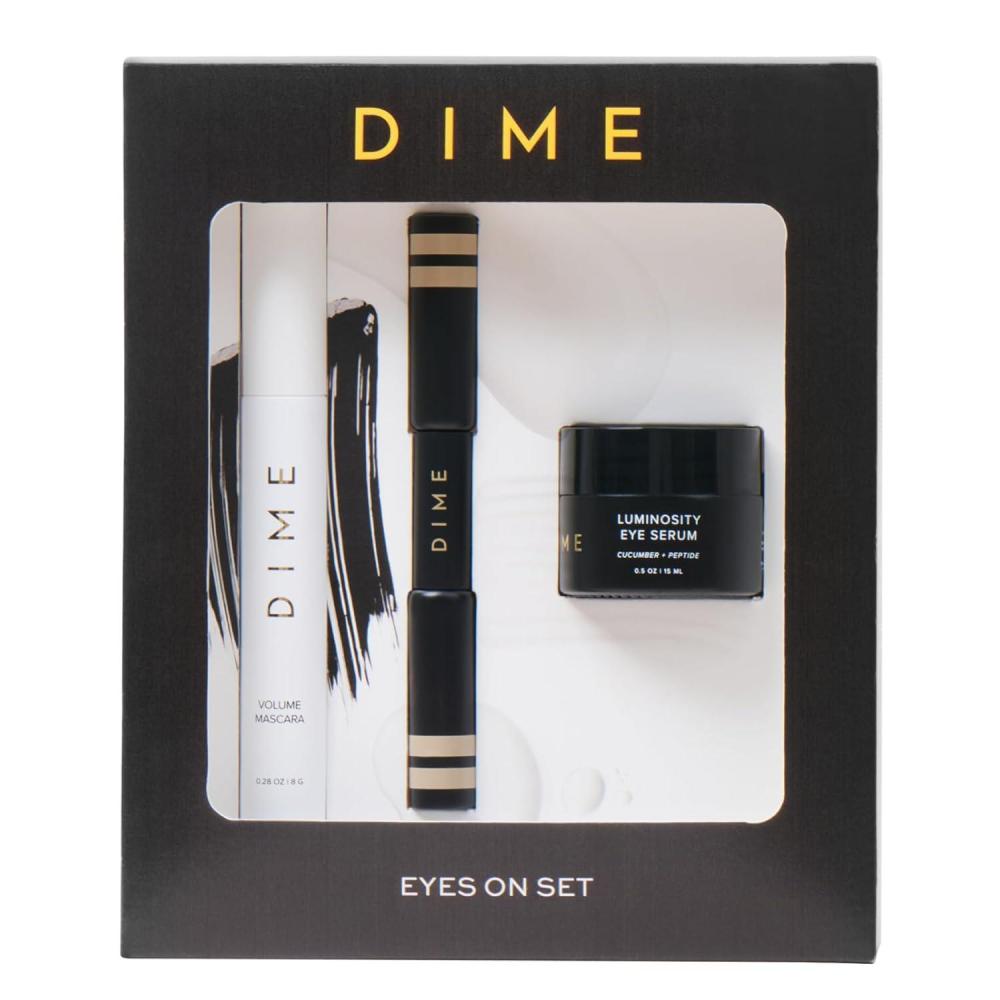 imageDIME Beauty Eyes On Set 84 Value Includes Luminosity Eye Serum 15mL Volume Mascara 8G Boost Duo 3mLSet