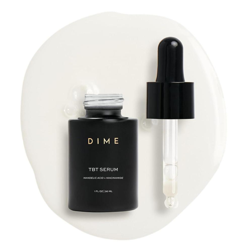 imageDIME Beauty TBT Serum AntiAging Face Serum With Niacinamide and Mandelic Acid Hydrating for Youthful Skin 1 oz 30 mL