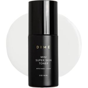 DIME Beauty Mini Super Skin Toner, Alcohol-Free Witch Hazel Toner, Travel-Size with Cucumber Extract, 2 oz / 60 ml(2 Ounce (Pack of 1))