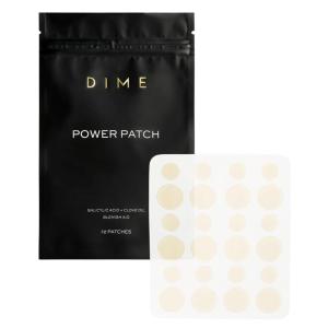 DIME Beauty Power Patch, 72 Count – Hydrocolloid Pimple Patches, Zit Spot and Blemish Aid with Salicylic Acid, Vitamin A, and Clove Oil(72 Count (Pack of 1))