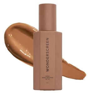 DIME Beauty Tinted Glow Wonderscreen SPF 30, Mineral Sunscreen for Face with 19% Zinc Oxide, Tinted Moisturizer with SPF, 50 g (Light)(Deep)