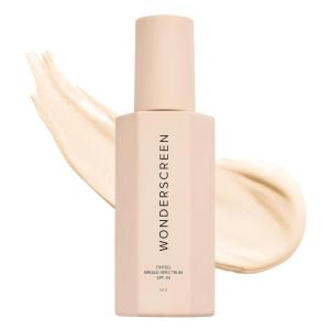 DIME Beauty Tinted Glow Wonderscreen SPF 30, Mineral Sunscreen for Face with 19% Zinc Oxide, Tinted Moisturizer with SPF, 50 g (Light)(Light)