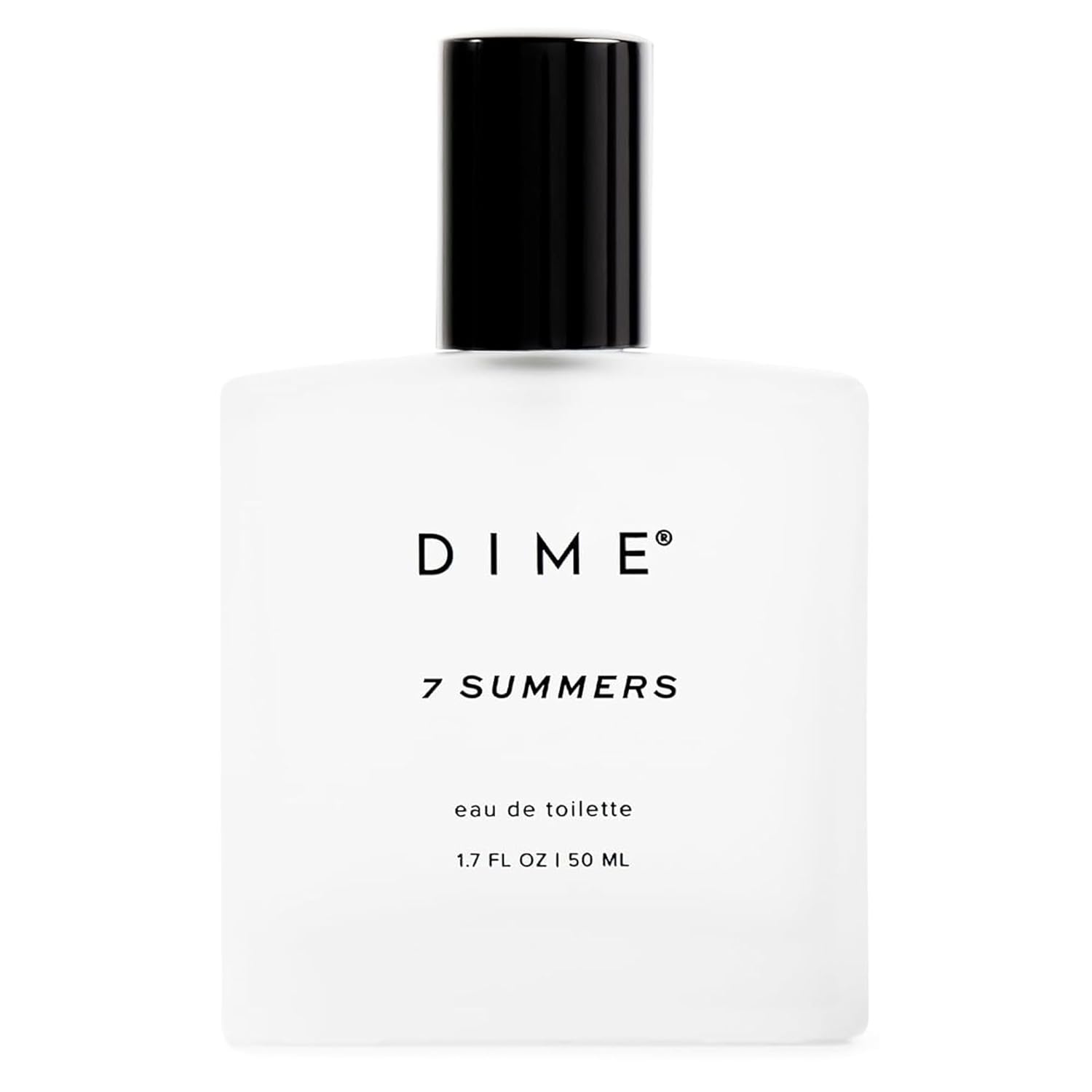 imageDIME Beauty 7 Summers Perfume for Women 17 oz 50 ml Sweet Floral Scent Clean Fragrance Eau de Toilette HypoallergenicClear