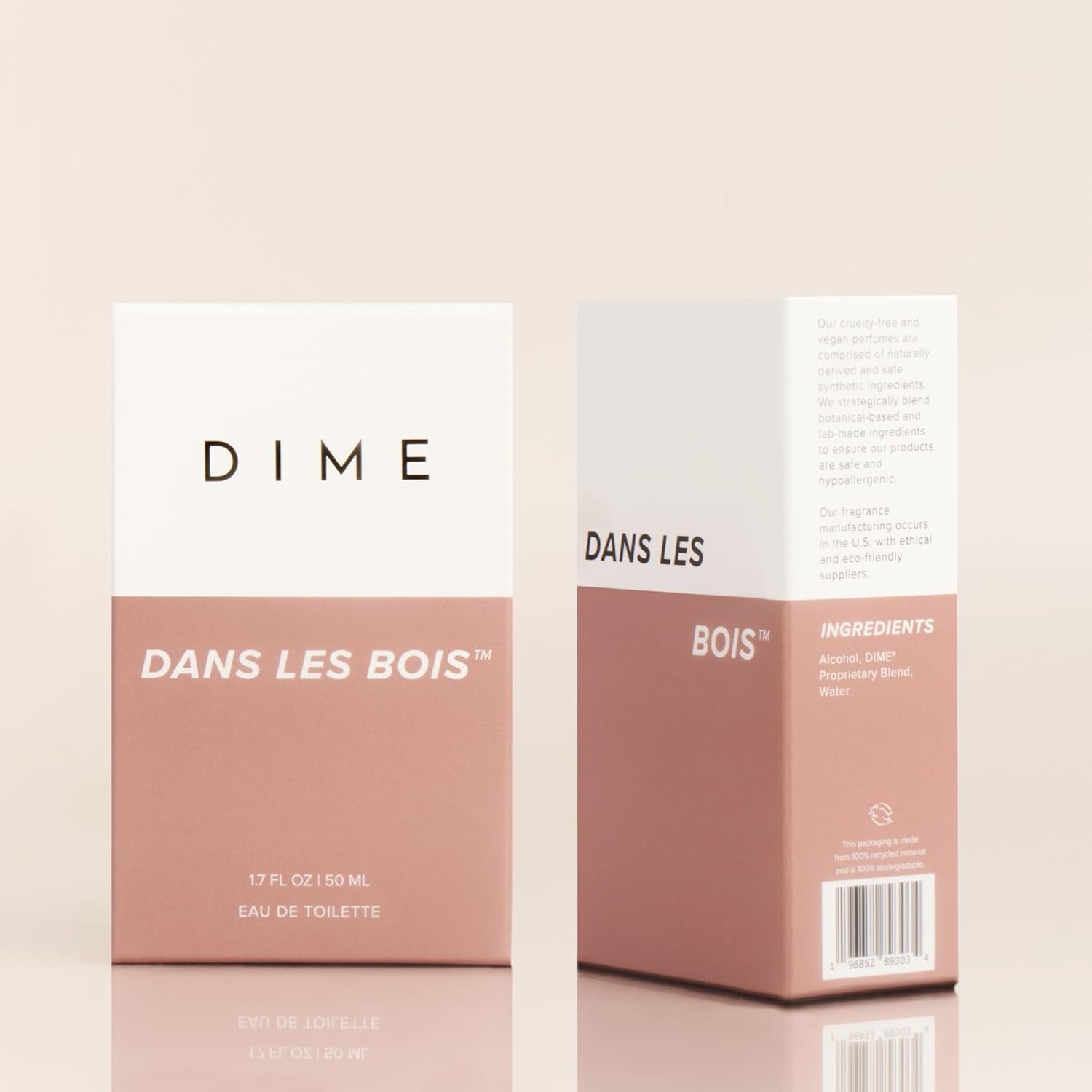 imageDIME Beauty Perfume Dans Les Bois 17 oz 50 ml Feminine and Bold Scent Hypoallergenic Clean Perfume Eau de Toilette For WomenClear