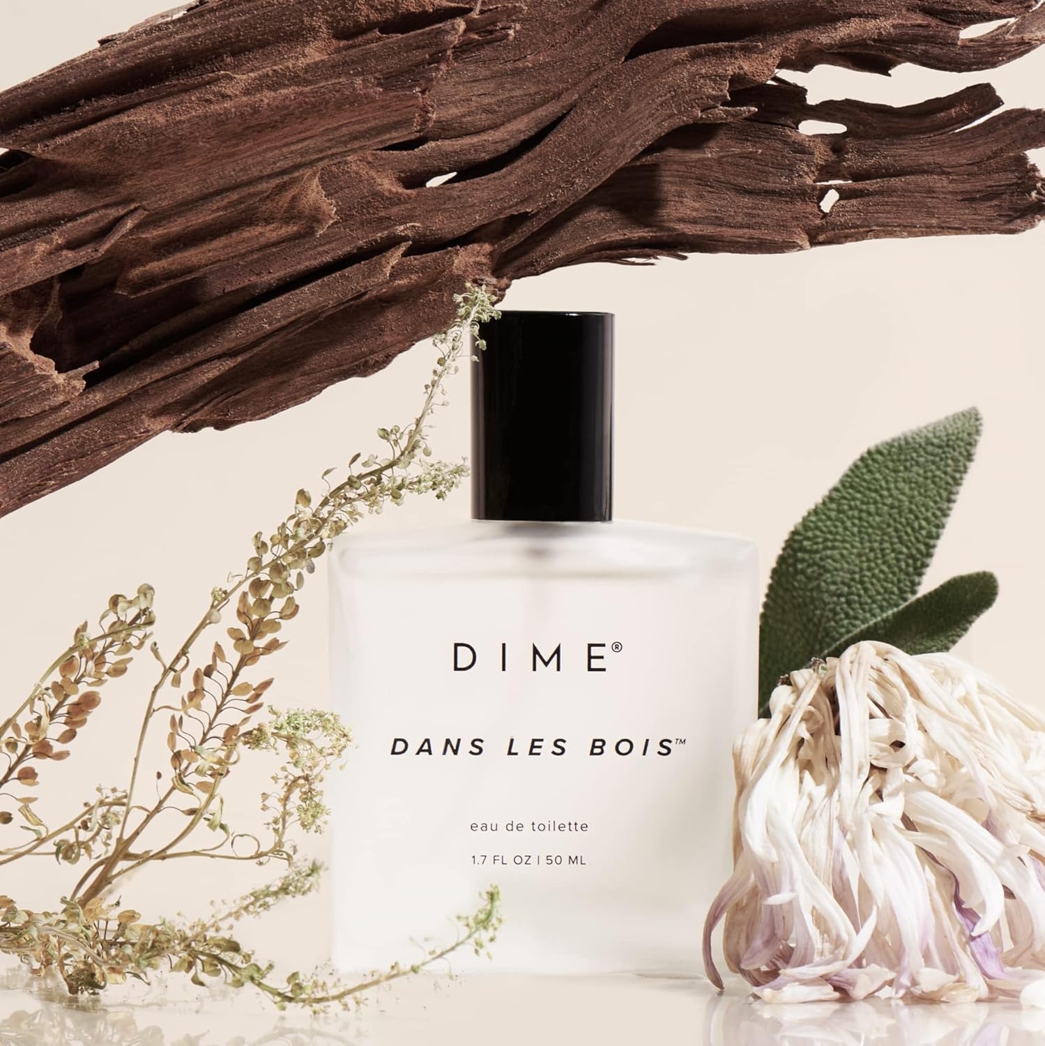imageDIME Beauty Perfume Dans Les Bois 17 oz 50 ml Feminine and Bold Scent Hypoallergenic Clean Perfume Eau de Toilette For WomenClear