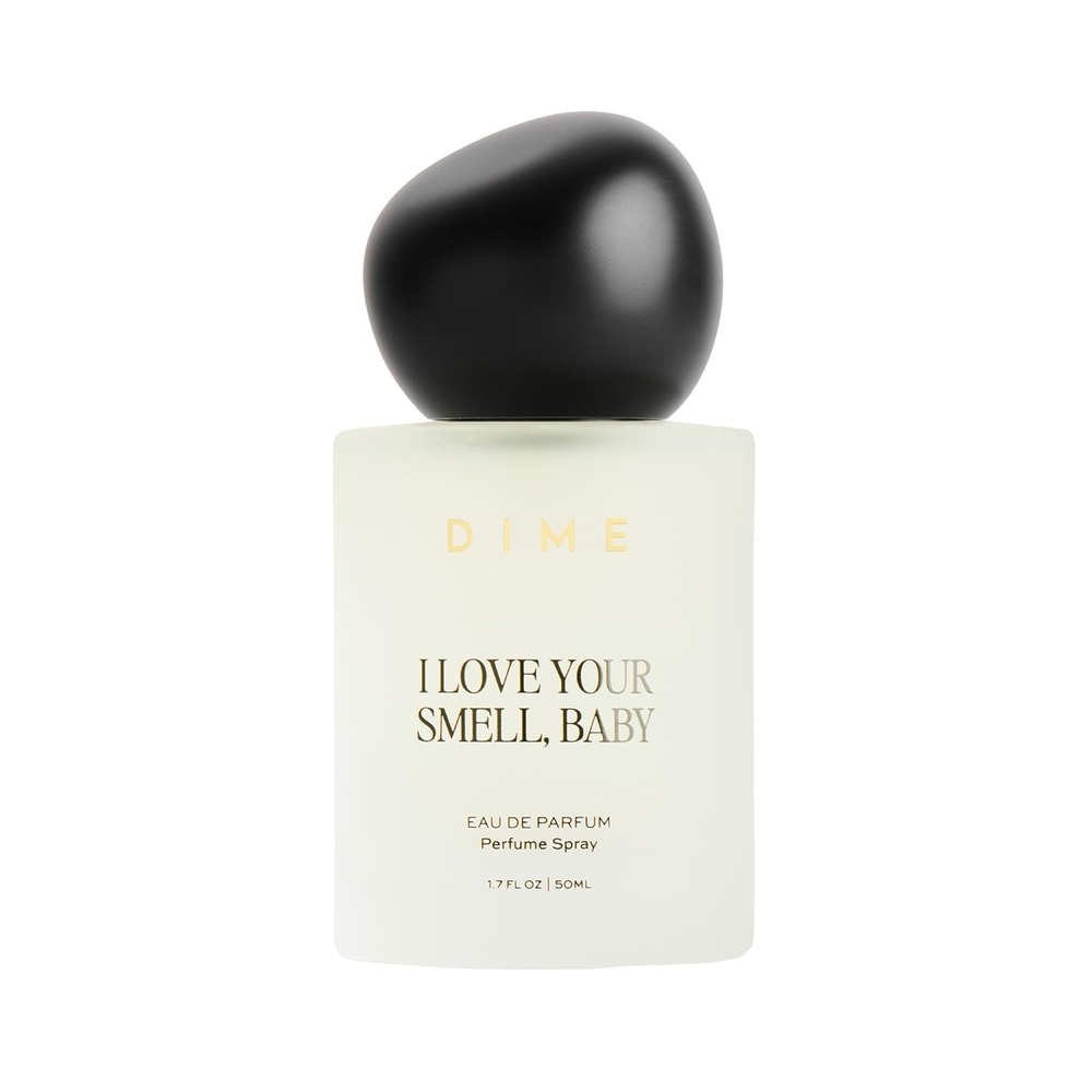 imageDIME Beauty Perfume I Love Your Smell Baby 17 oz 50 ml Sweet Floral Scent Hypoallergenic Clean Perfume Eau de Toilette For WomenClear New Bottle
