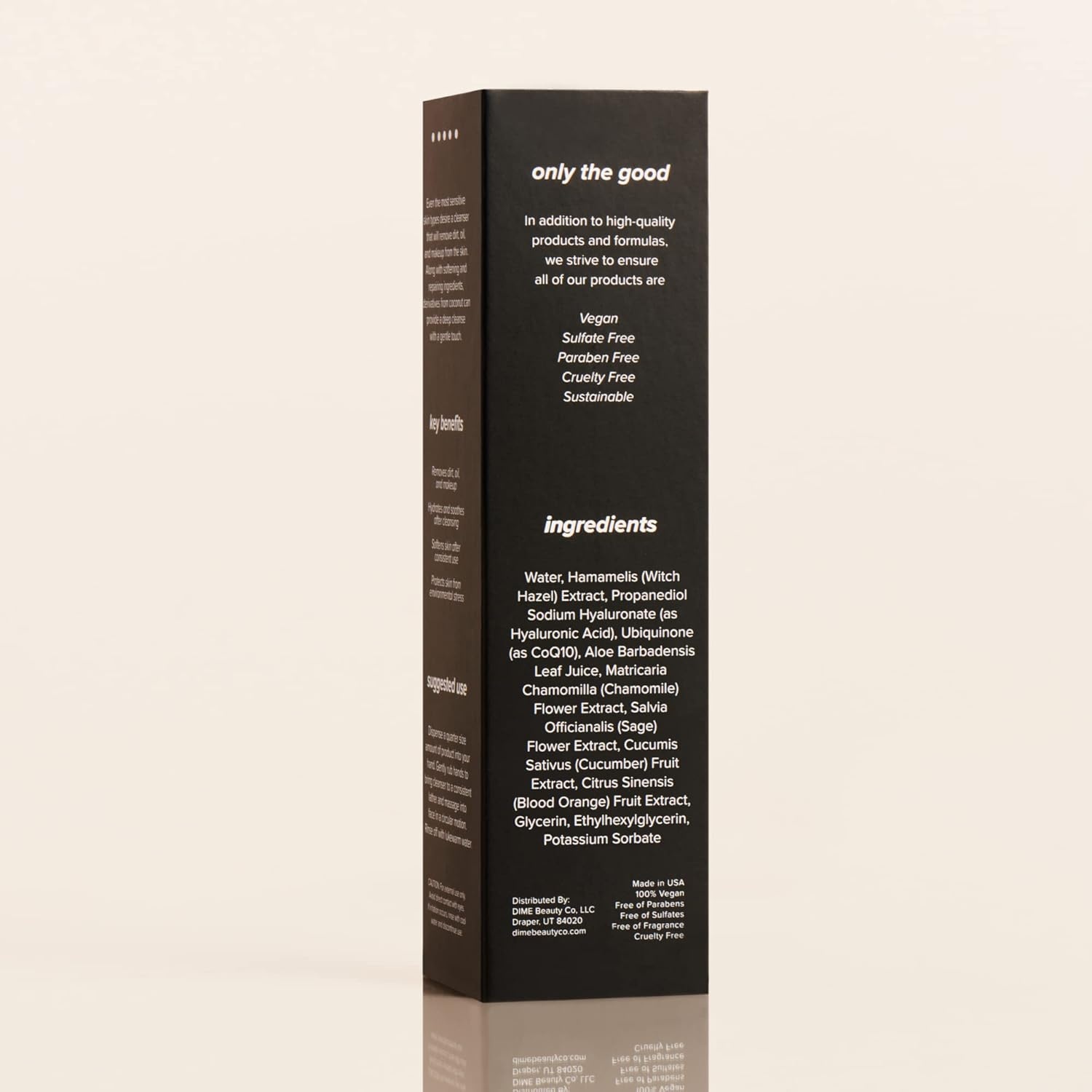 image:imageDIME Beauty Super Skin Toner AlcoholFree Witch Hazel Face Toner with CoQ10 Hyaluronic Acid amp Cucumber Extract PoreTightening Brightening Antioxidant Toner 4 oz 120 mlOriginal Toner