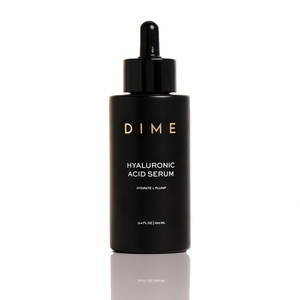 DIME Beauty Hyaluronic Acid Serum – Ultra Hydrating Anti-Aging Face Serum for Dry Skin, Plumping and Smoothing Fine Lines, Lightweight, Vegan, Cruelty-Free Facial Serum, 3.4 oz / 100 ml(3.4 Ounce (Pack of 1))